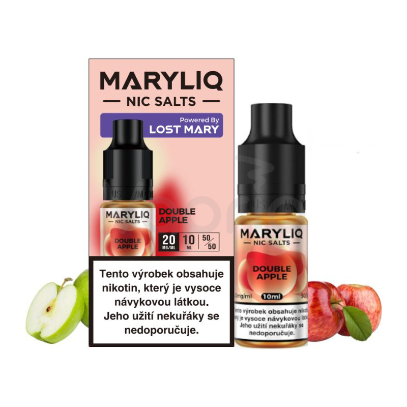 MARYLIQ Nic SALT - Dvojité jablko (Double Apple) 10ml