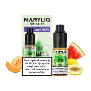 MARYLIQ Nic SALT - Trojitý meloun (Triple Melon) 10ml