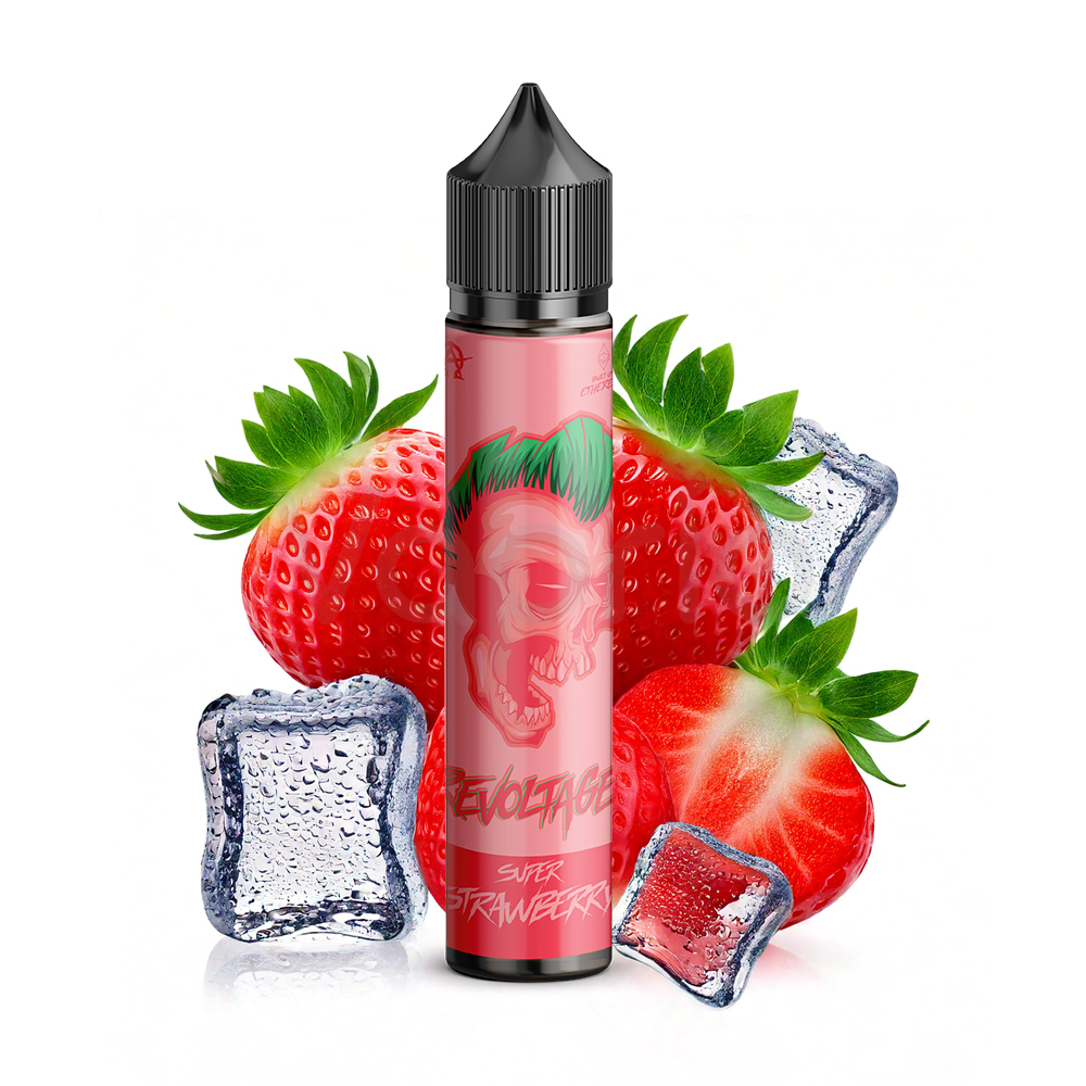 Revoltage - Chladivá jahoda (Super Strawberry) - Shake and Vape