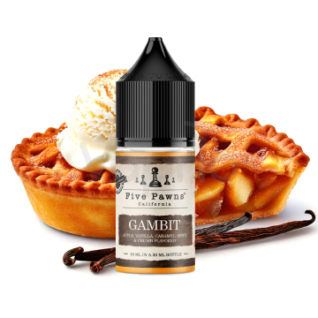 Five Pawns - Gambit (Jablečný koláč, zmrzlina, vanilka) - Shake and Vape