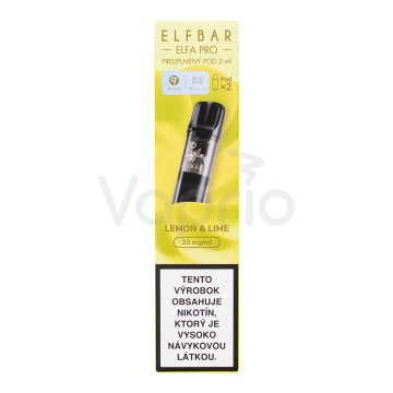 Elf Bar ELFA Pods cartridge Citrónová limetka (Lemon lime), 2ks