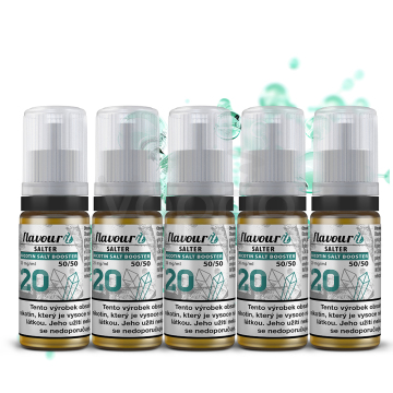 Flavourit Salter booster 50/50 20mg, 5x10ml