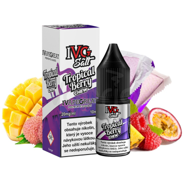 IVG Salt Tropická žuvačka (Tropical Berry)