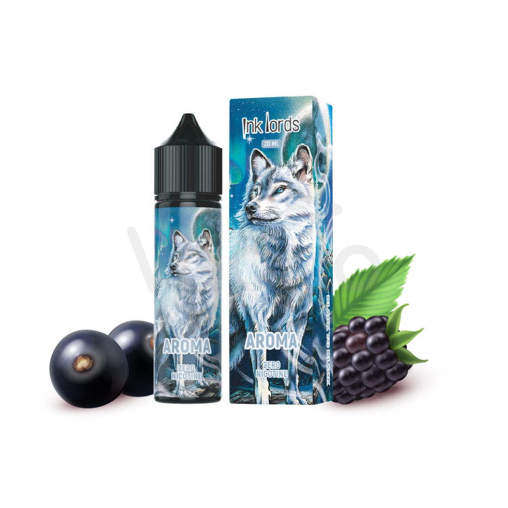 INK LORDS - Chladivá černica a čierna ríbezľa (Black to Black) - Shake and Vape