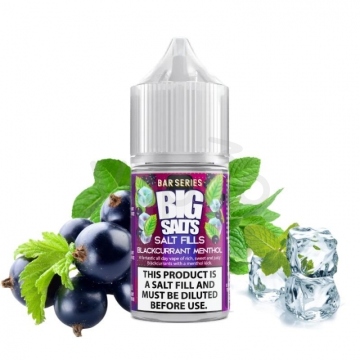 Big Salts - Černý rybíz a mentol (Blackcurrant Menthol) Shake and Vape