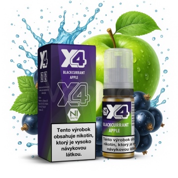 X4 Bar Juice - Čierna ríbezľa a jablko (Blackcurrant Apple)