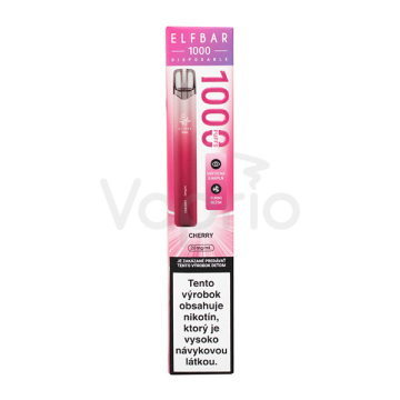 Elf Bar 1000 elektronická cigareta - Čerešňa (Cherry) 20mg