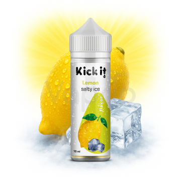 Kickit Chladivý slaný citron (Salty Lemon Ice) - Shake and Vape