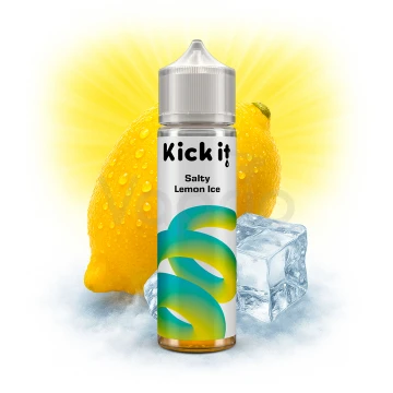Kickit Chladivý slaný citron (Salty Lemon Ice) - Shake and Vape