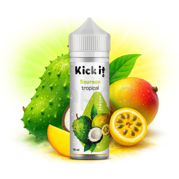 Kickit Tropická graviola (Soursop Tropical) - Shake and Vape
