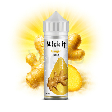 Kickit Jemný zázvor (Ginger Mild) - Shake and Vape