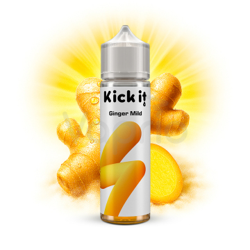 Kickit Jemný zázvor (Ginger Mild) - Shake and Vape
