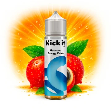 Kickit Energetický nápoj a guarana (Guarana Energy Drink) - Shake and Vape