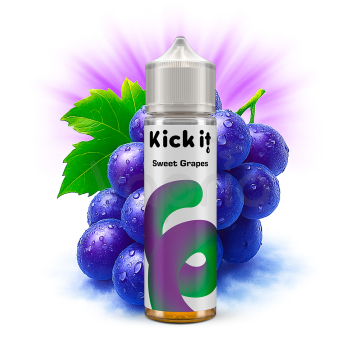 Kickit Sladké hrozny (Sweet Grapes) - Shake and Vape