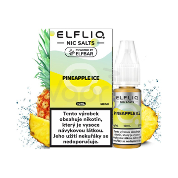 ELFLIQ Nic SALT - Chladivý ananas (Pineapple Ice) 10ml