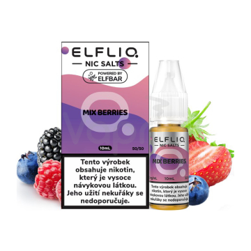ELFLIQ Nic SALT - Lesní plody (Mixed Berries) 10ml