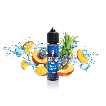 Space Lab - Fresh Earth (Chladivá broskev, ananas) Shake and Vape