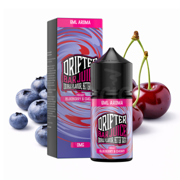 Drifter Bar Juice S&V 6ml - Blueberry Cherry (Borůvka a třešeň)