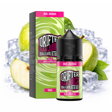 Drifter Bar Juice S&V 6ml - Sour Apple Ice (Ledové kyselé jablko)