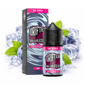 Drifter Bar Juice S&V 6ml - Sour Blueberry Ice (Ledová kyselá borůvka)
