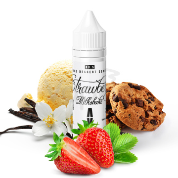Adams Vape True Dessert Series S&V - Strawberry Milkshake (Jahodový milkshake)