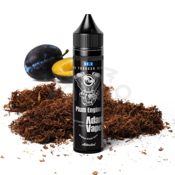 Adams Vape True Tobacco Series S&V - Plum Engine (Opravdový tabák se švestkou)