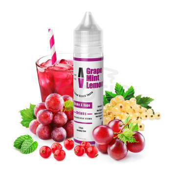 Adams Vape Classic - Drinks S&V - Grape Mint Lemonade (Chladivá hroznová limonáda)