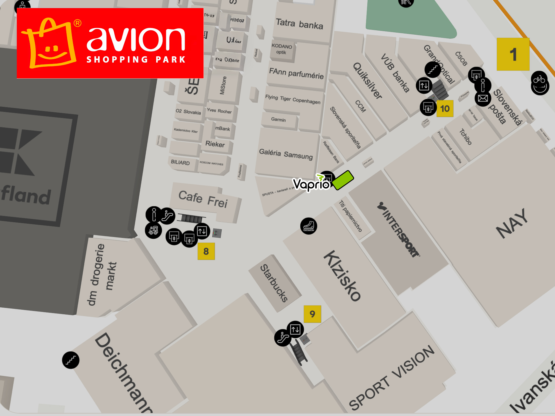 Bratislava - AVION Shopping Park